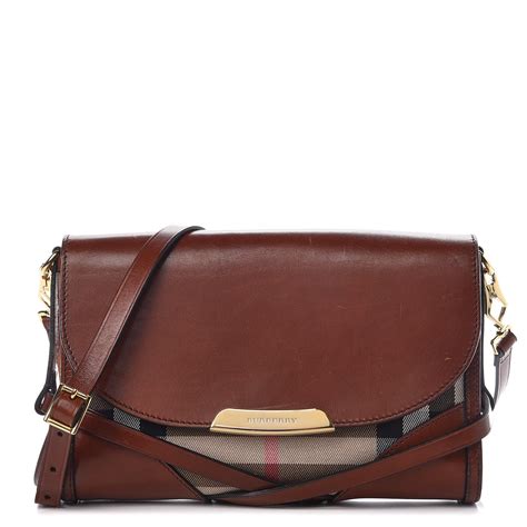 burberry bridle house check crossbody bag small|burberry leather crossbody bags.